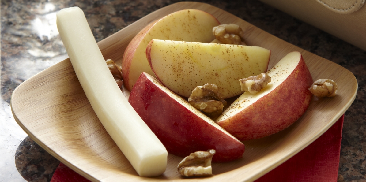 Apple-Nut Cheese Snack